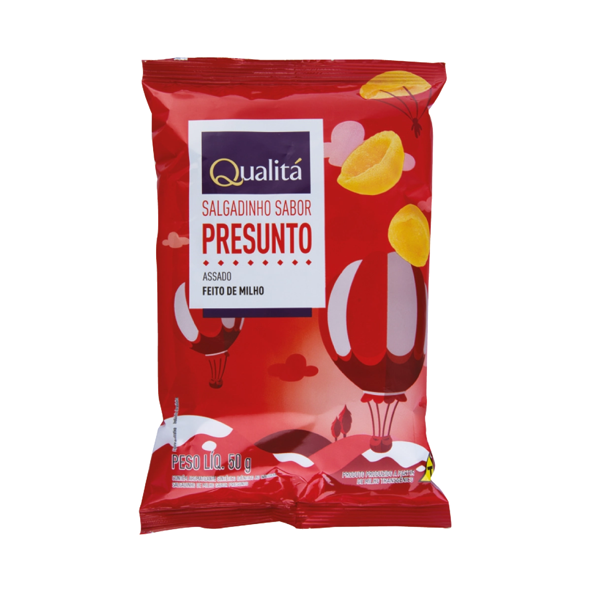 Salgadinho de Milho Sabor Presunto QUALITÁ 50g