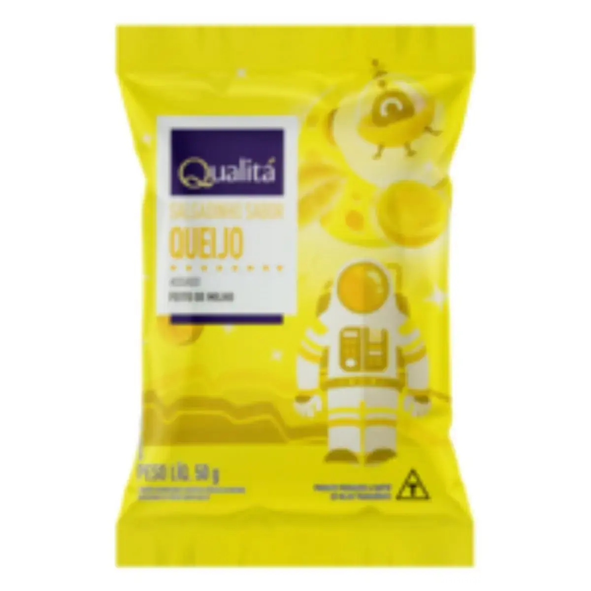 Salgadinho de Milho Sabor Queijo QUALITÁ 50g