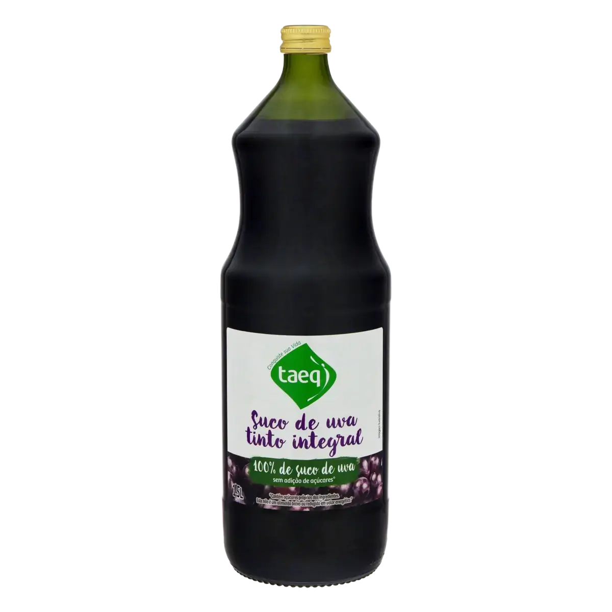 Suco de Uva Integral Tinto TAEQ Garrafa 1,5 Litros