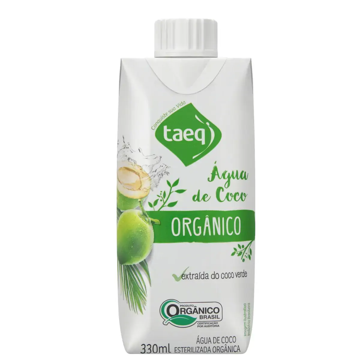 Àgua de Coco Orgânica TAEQ 330ml