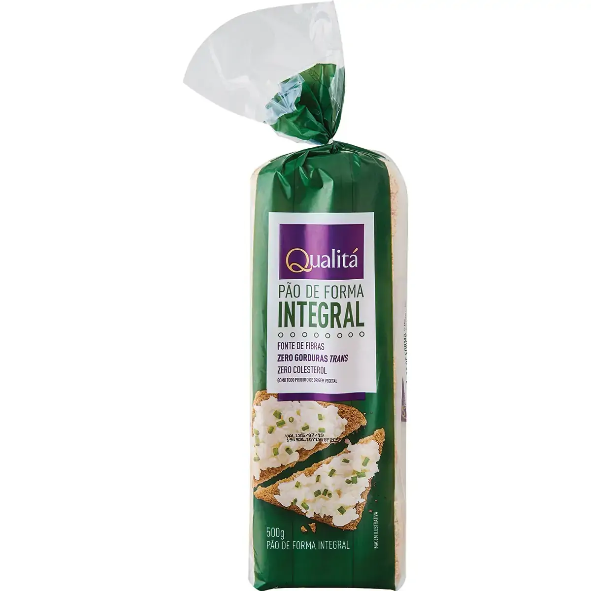 Pão de Forma Integral QUALITÁ 500g