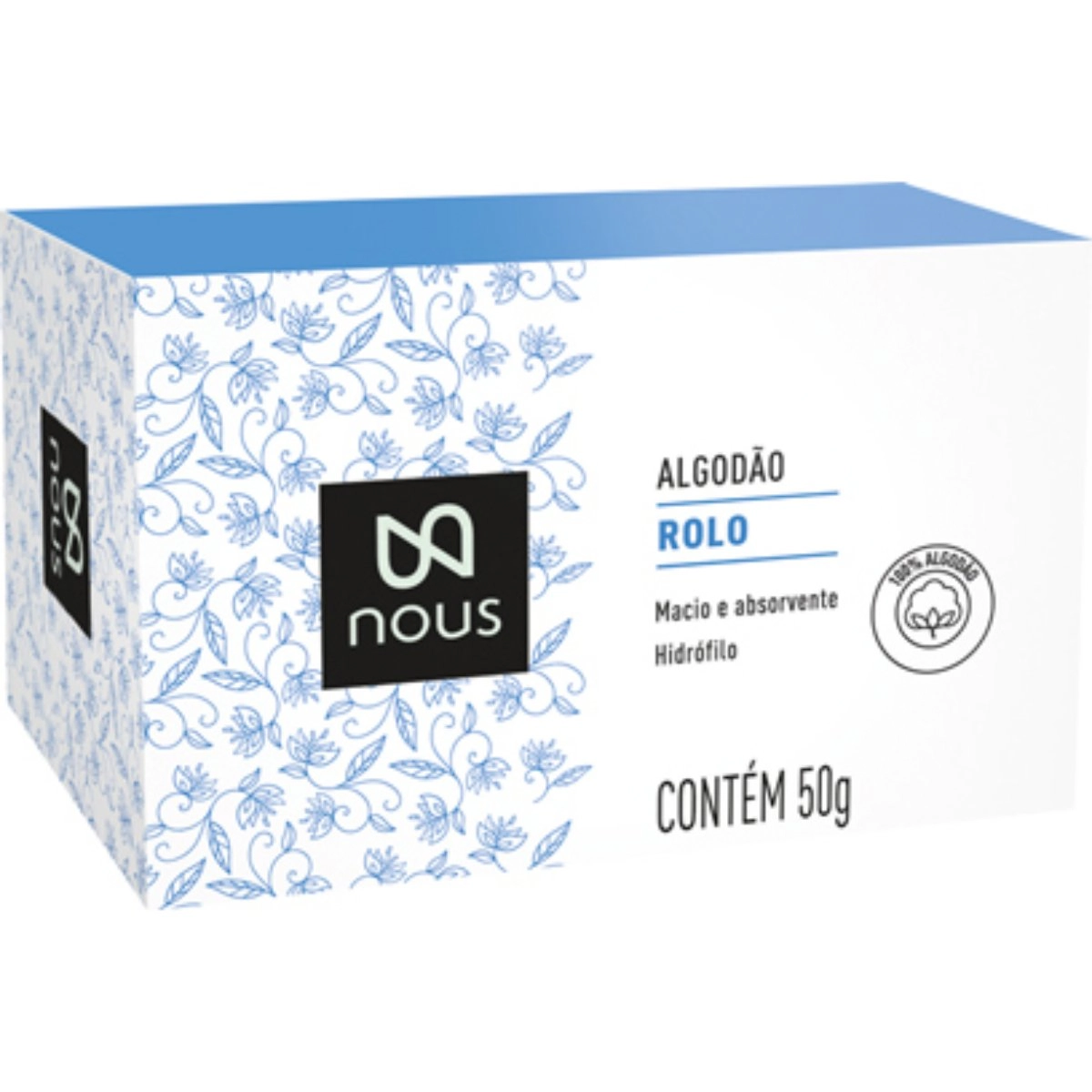 Algodão Role Nous Pacote 50g