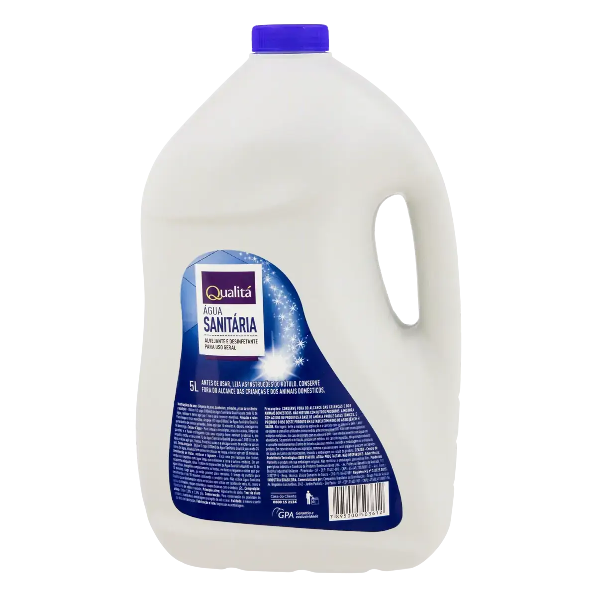 Água Sanitária QUALITÁ 5 Litros
