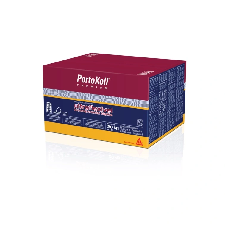 Argamassa Especial Ultraflexível Rápida Portokoll AC3-E - 20kg