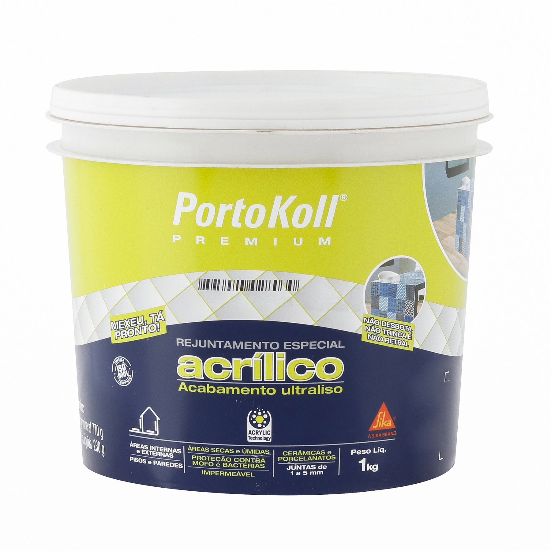 Rejunte Acrílico Corda 1 Kg Portokoll