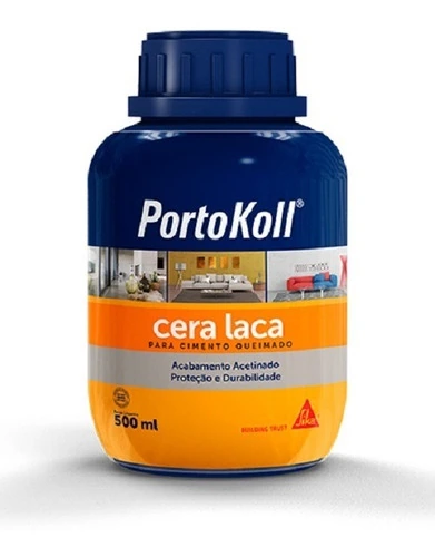 Cera Laca P/ Proteção Cimento Queimado - Portokoll - 500ml