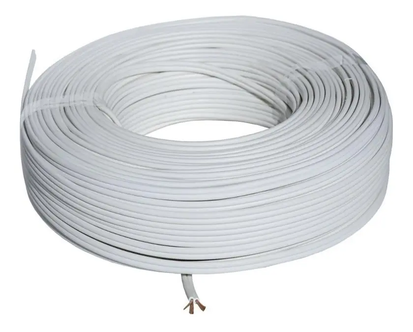 Fio Cabo Paralelo Branco Voltflex - 0,75mm / 30metros