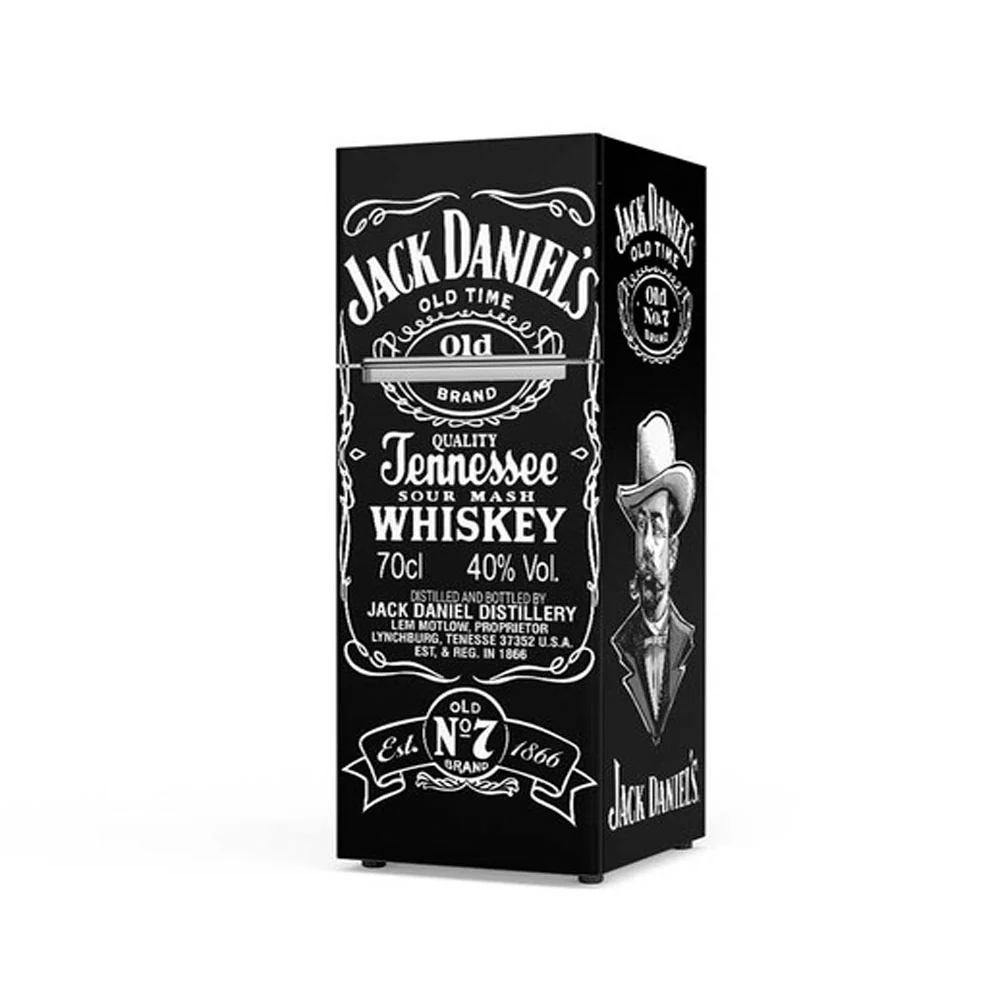 Adesivo De Geladeira Envelopamento Jack Daniel s