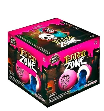 Sukest Chicle Zone Caveira Cx C/40 Un