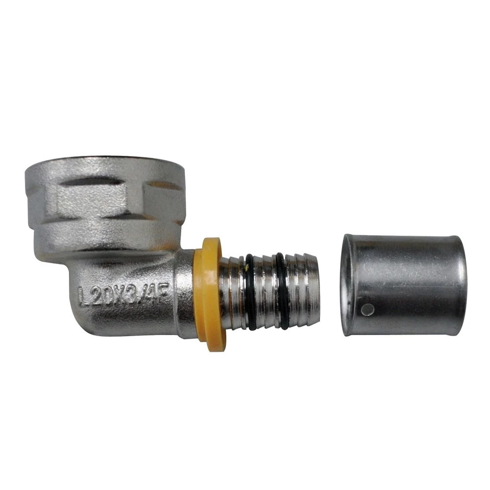 Conexão Joelho Cotovelo P/ Gás 90° 16mm Rf 1/2 Pex Astra