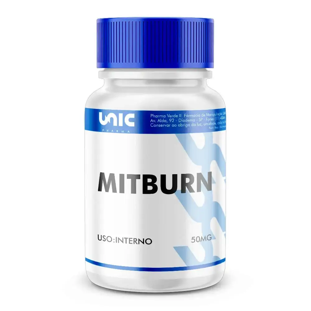Mitburn 50mg - A Revolução do Emagrecimento - 30 Cáps