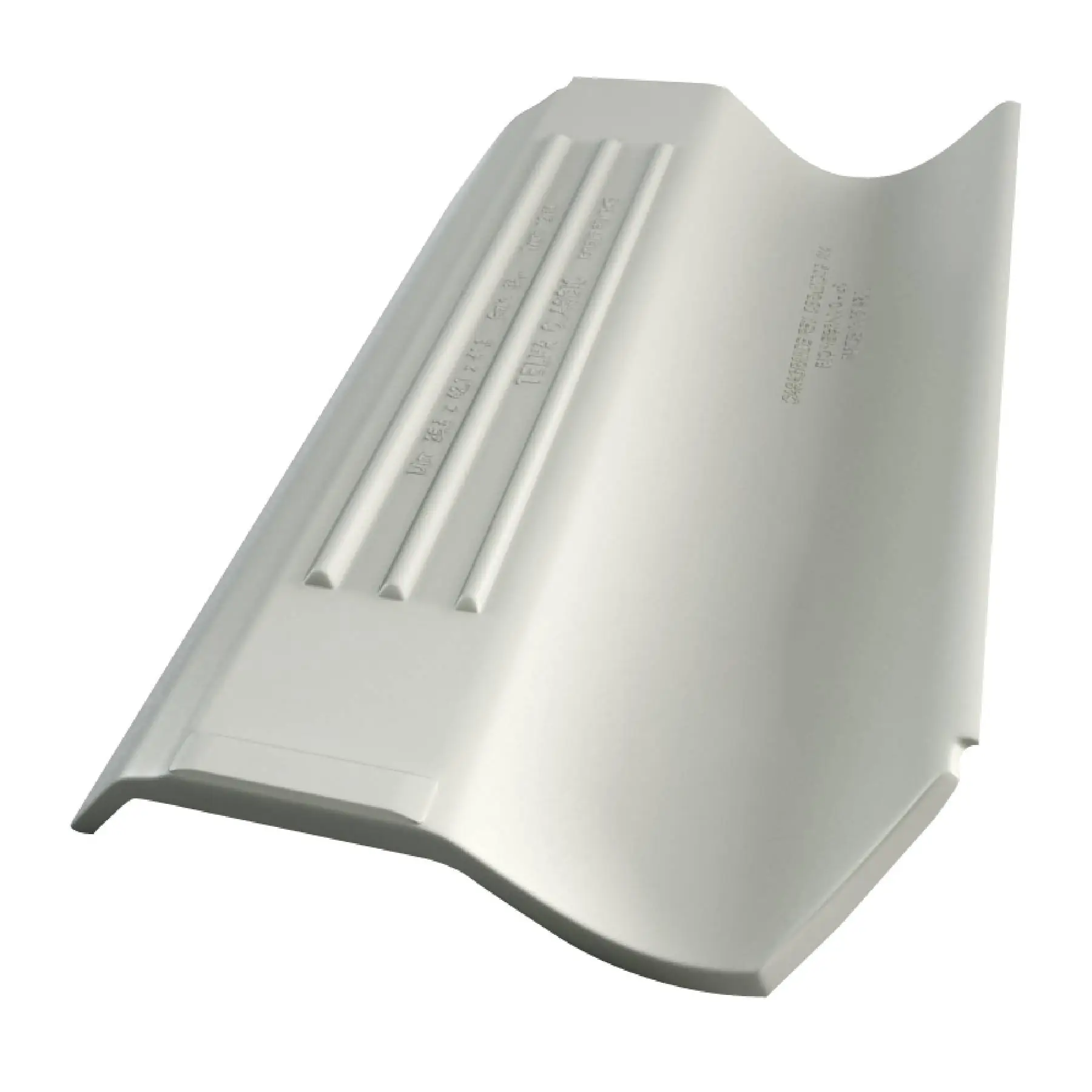 Telha Cerâmica Esmaltada Df Ecogres Branco Perkus