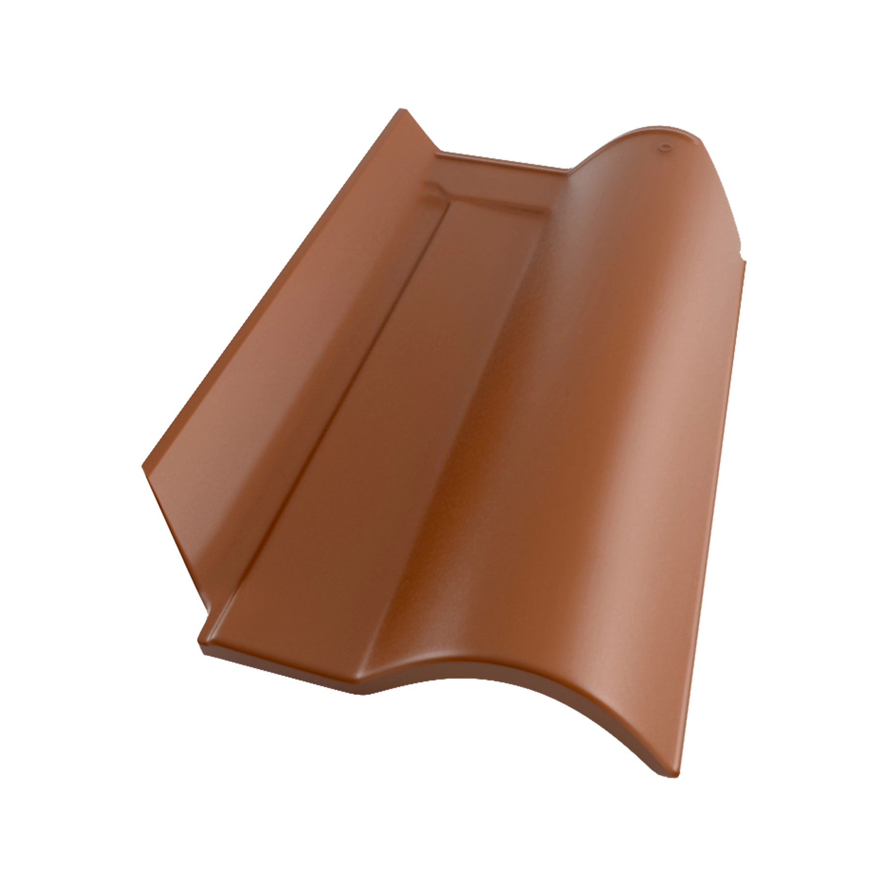 Telha Cerâmica Supernova Esmaltada 27x43cm Caramelo Perkus