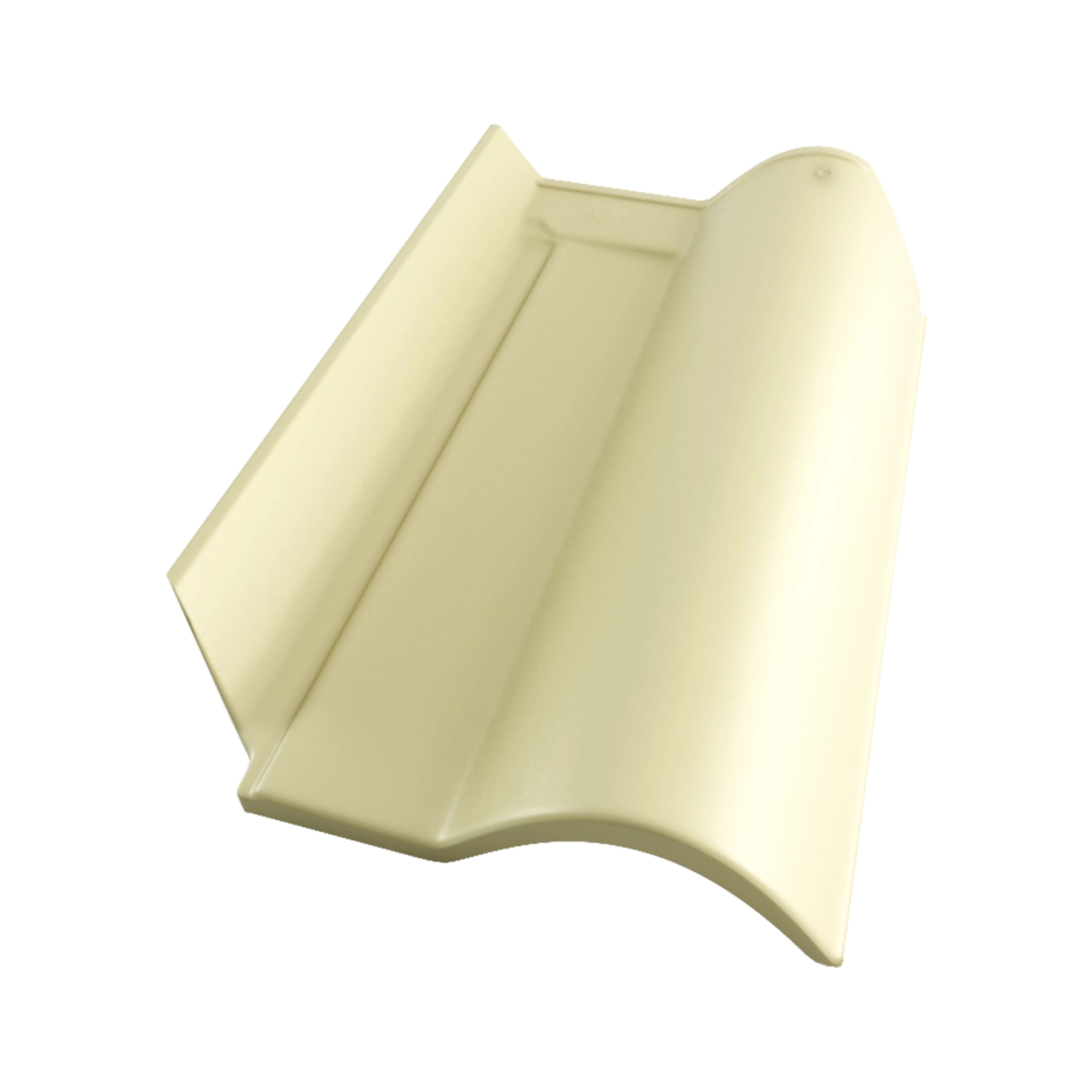 Telha Cerâmica Supernova Esmaltada 1 Face 27x43cm Marfim Perkus
