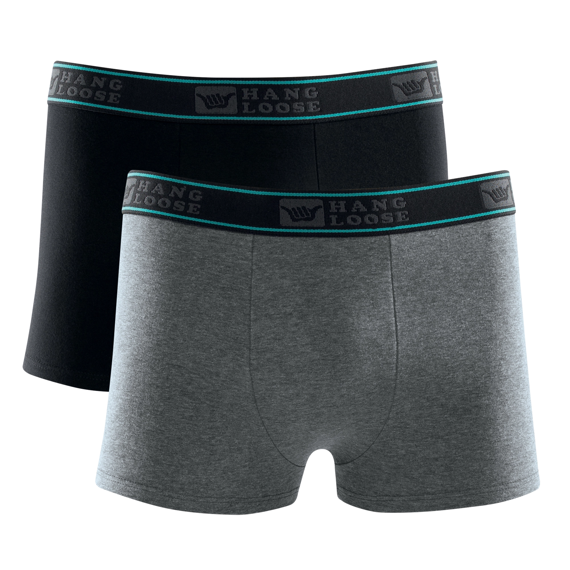 Jogo Cueca Boxer Hang Loose Cz Pto M 2pcs Hl1.30cz06m Mash