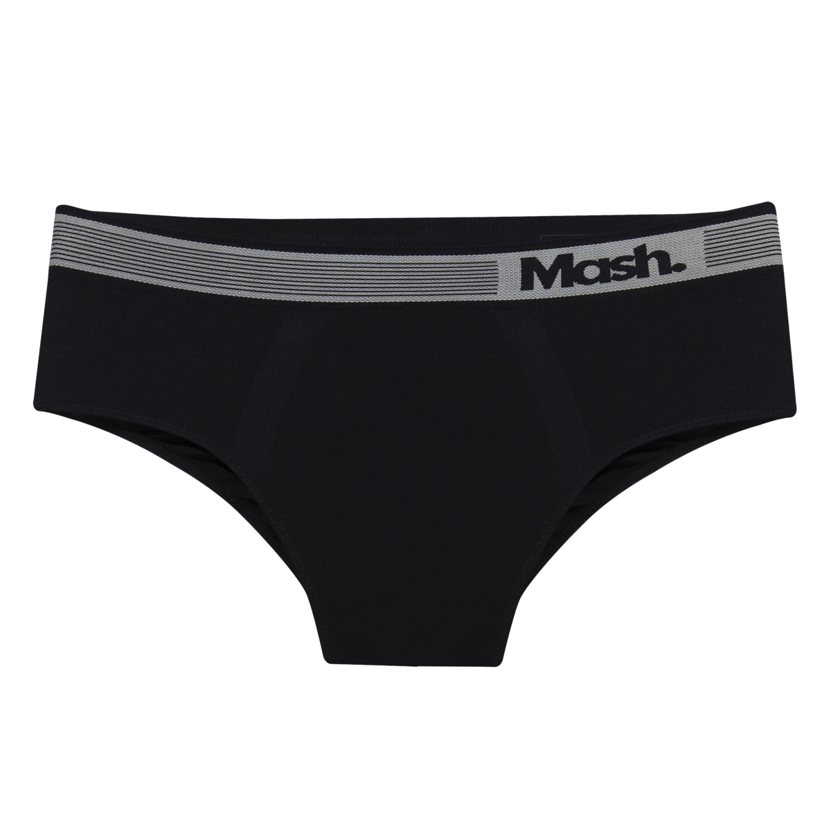 Cueca Slip Preta Mash Tamanho M