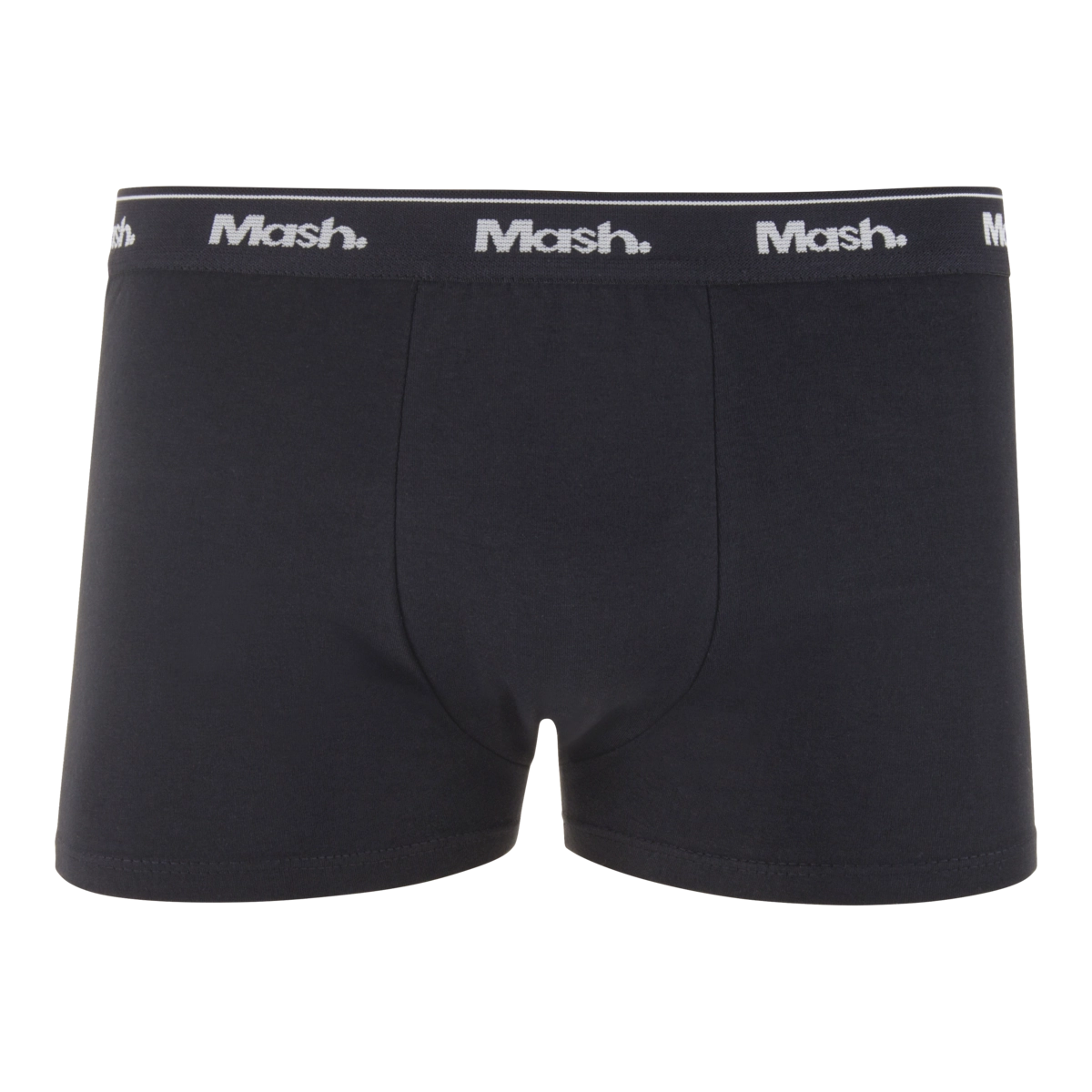 Cueca Preta Cotton Liso Boxer Mash Tamanho M