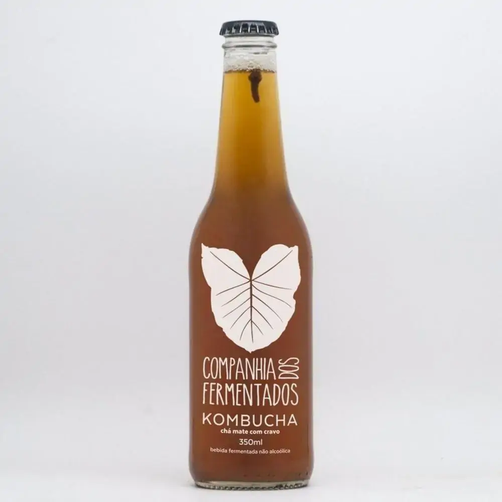Kombucha Cha Mate Com Cravo 350ml Geral Loja