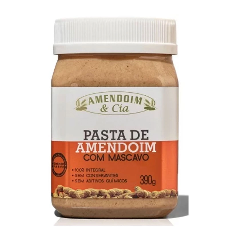 Pasta Amendoim C/mascavo Amendoim Cia 390g