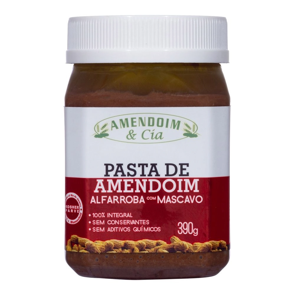 Pasta Amendoim Alfa C/masc Amendoim Cia 390g