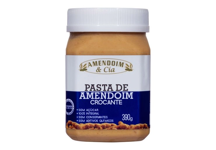 Pasta Amendoim Crocante Amendoim Cia 390g