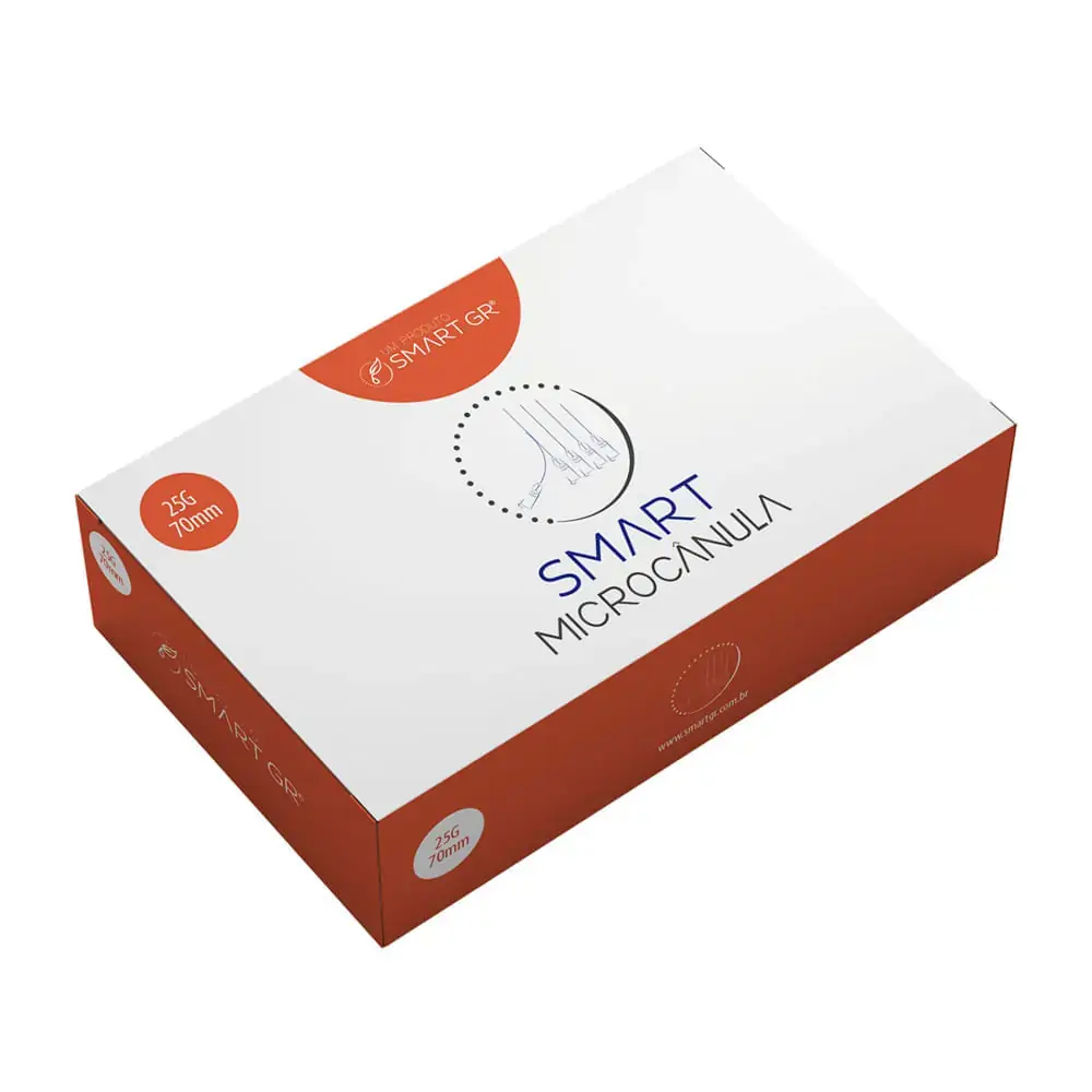 Smart Micro Cânula SC25G 70mm Cx10 Smart GR