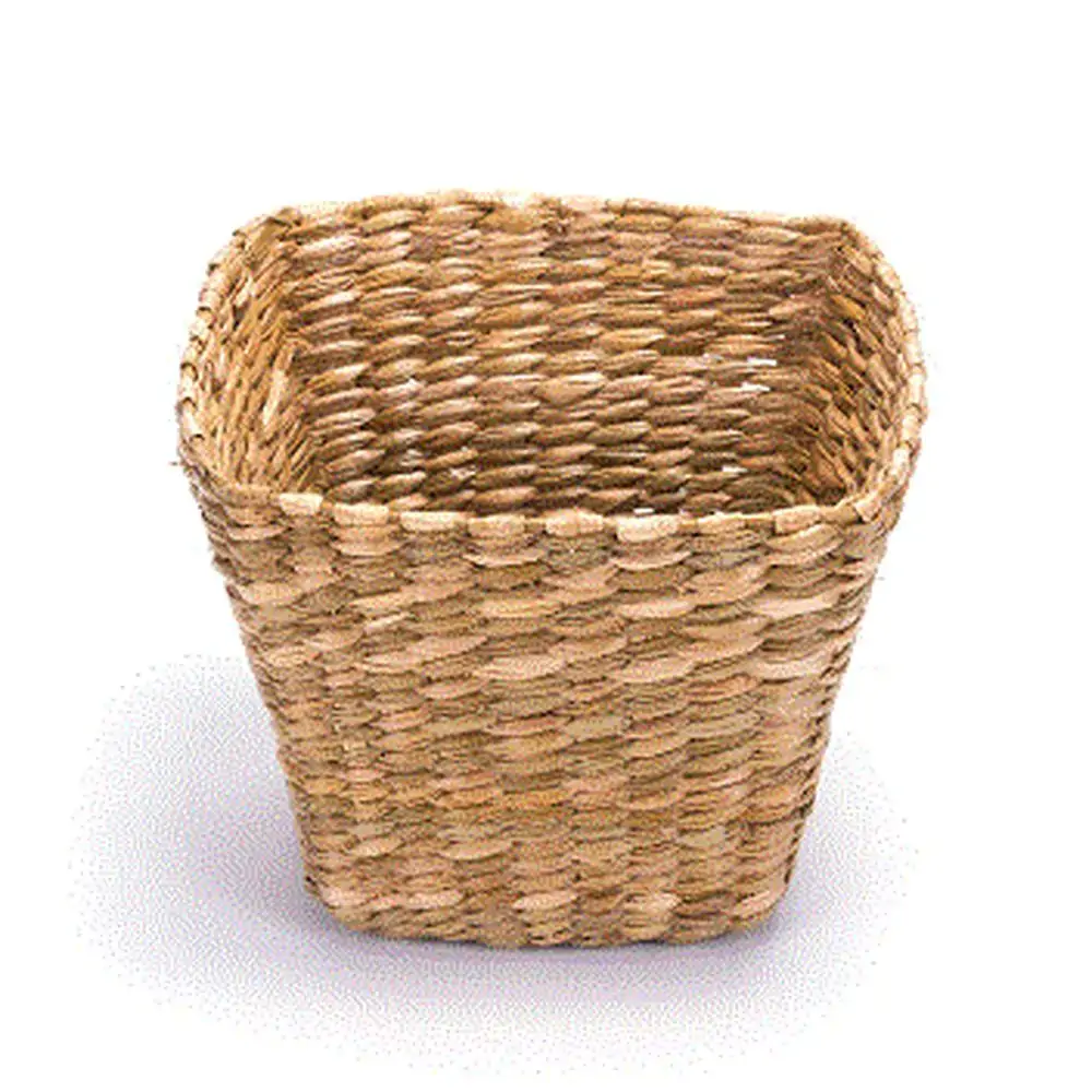 Cesta Presente Cachepo Afunilado Quadr Crisantemo Taboa R.958