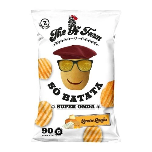 So Batata Super Onda Quatro Queijos 90g