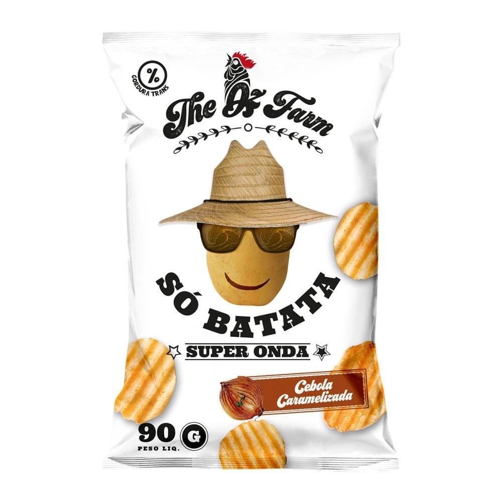 So Batata Super Onda Cebola Caramelizada 90g