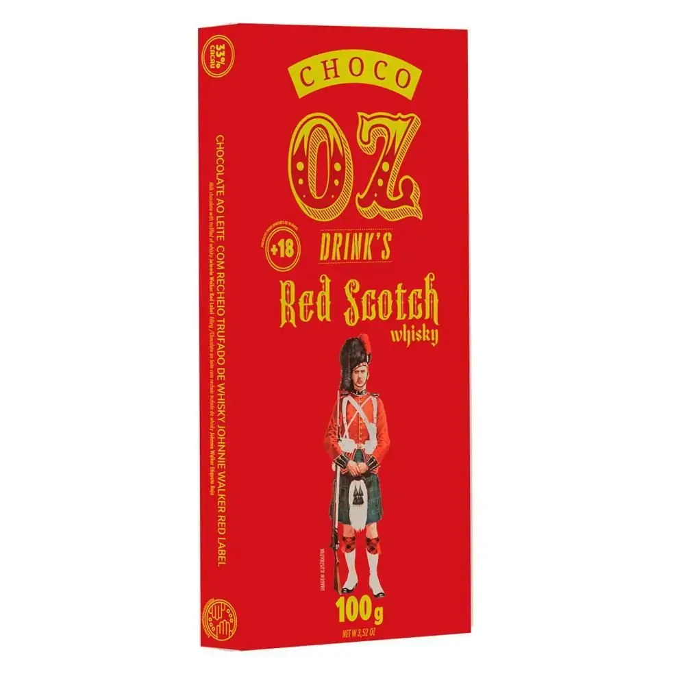 Choc Oz Red Label 100g