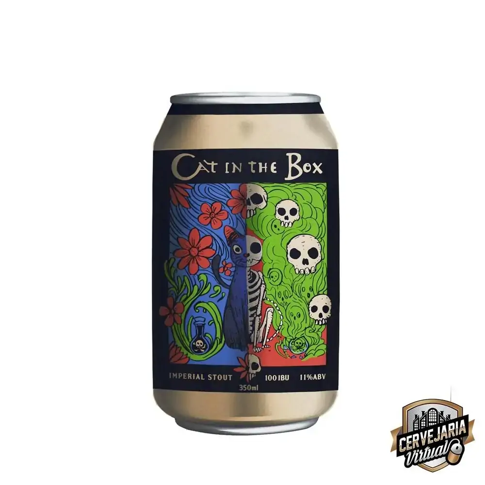 Cerveja Cat In The Box 350 Ml