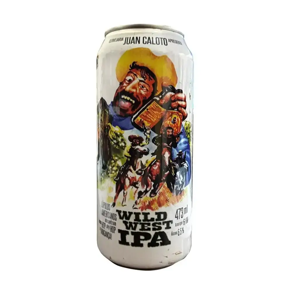 Cerveja Juan Caloto Wild West Ipa 473ml