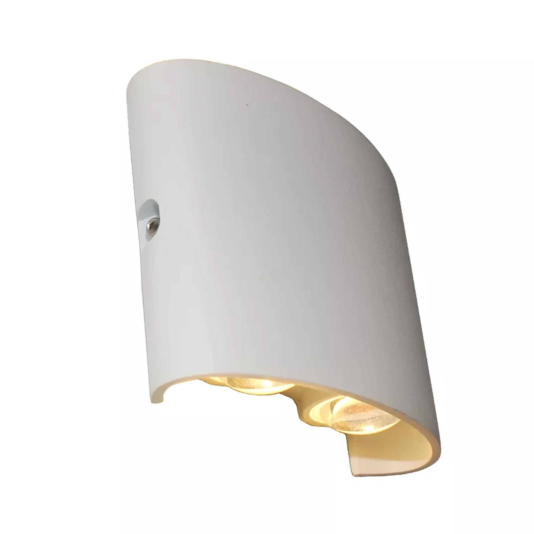 Arandela Led 4w Bivolt Ip65 Para Parede Interna E Externa Luz Quente 3000k Moderna