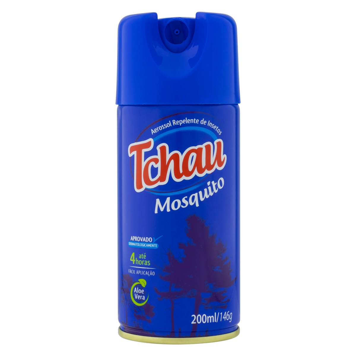 Repelente Aerossol Aloe Vera Tchau Mosquito Frasco 200ml Spray
