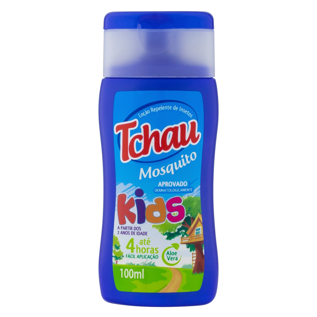 Repelente Infantil Loção Aloe Vera Tchau Mosquito Kids Squeeze 100ml