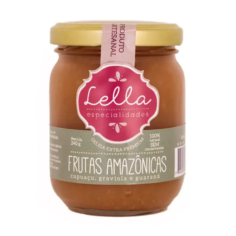 Geleia Extra Premium De Frutas Amazonicas 240g