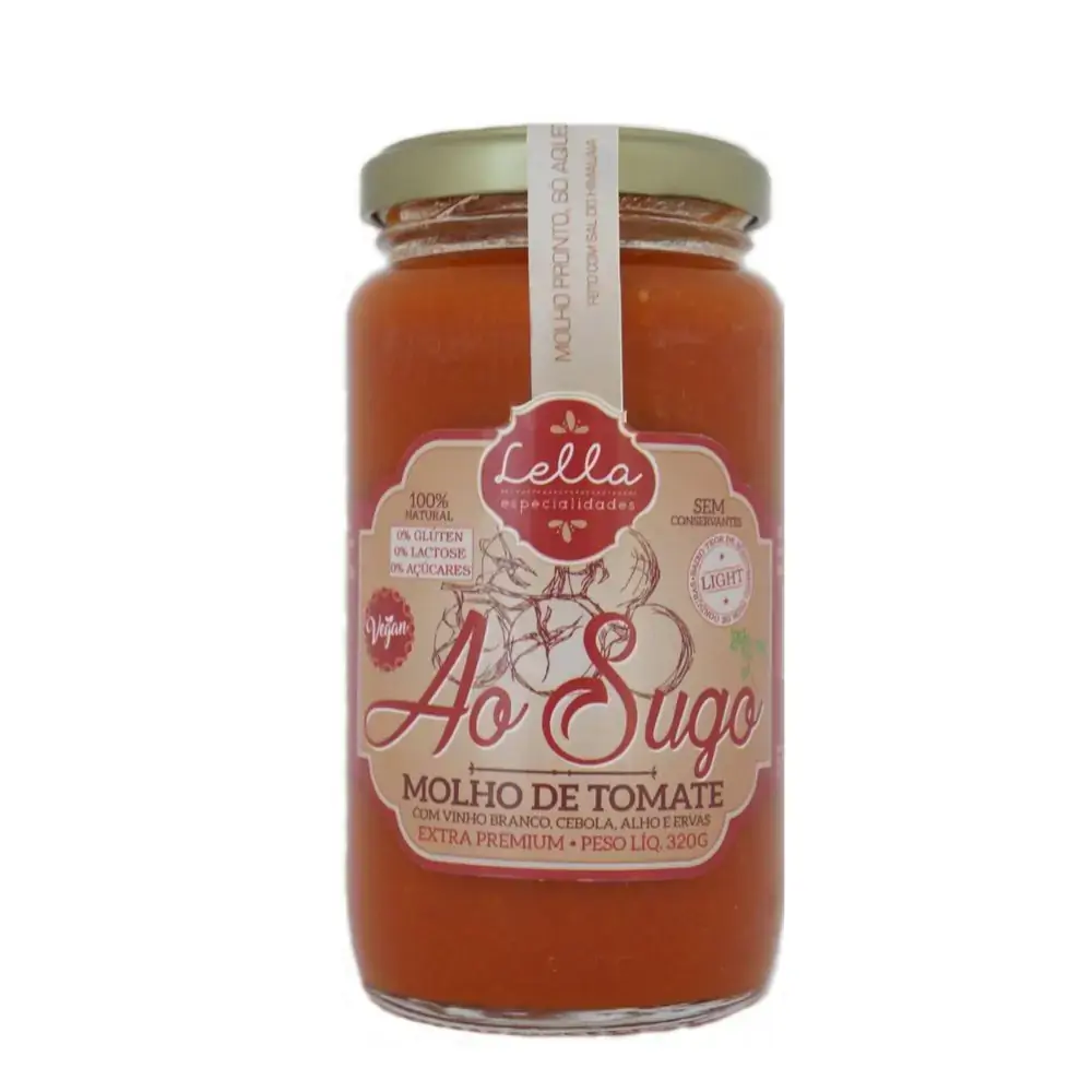 Molho Italiano De Tomate Ao Sugo 600g