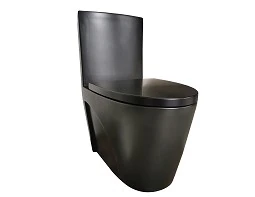 Vaso Sanitário Preto Fosco Reno R 600