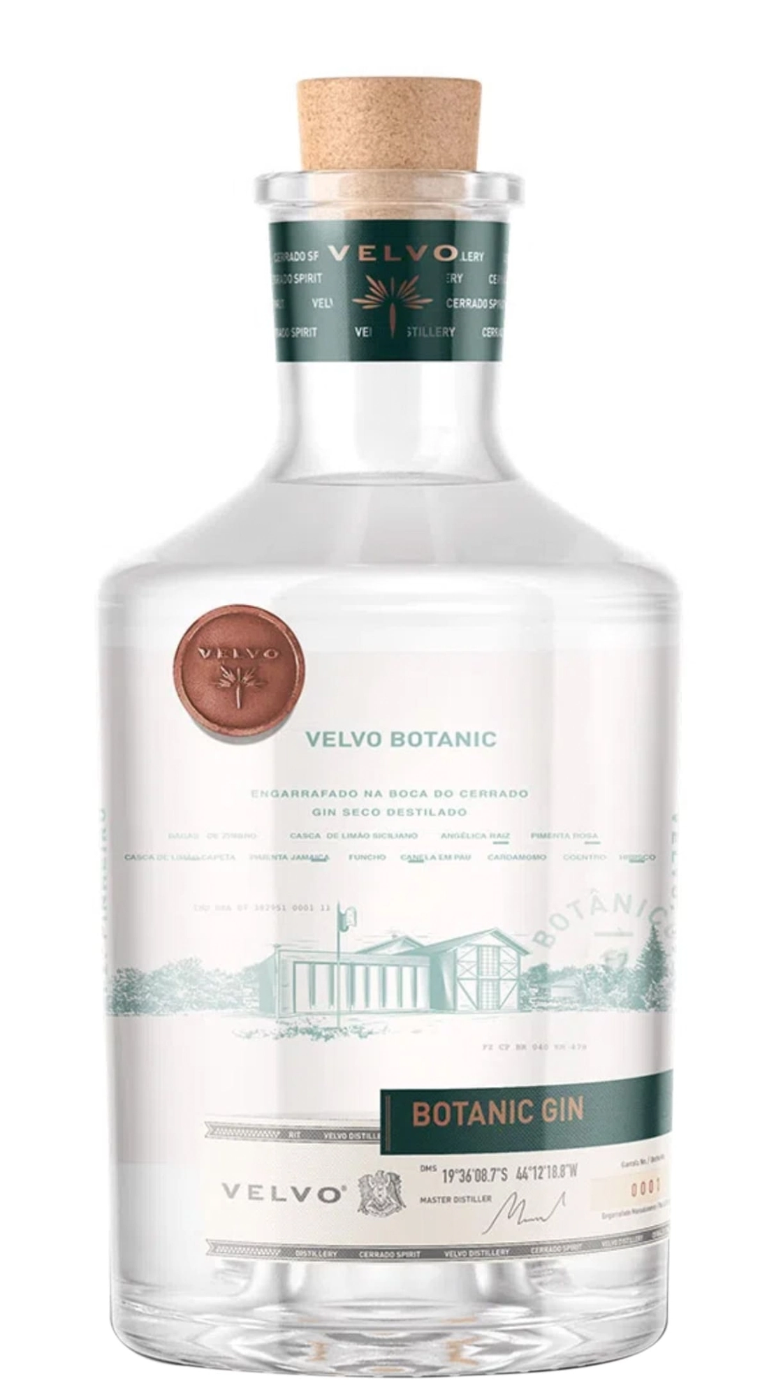 Gin Velvo Botanic 700ml