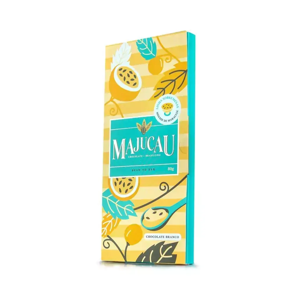 Chocolate Branco com Maracujá | 80g