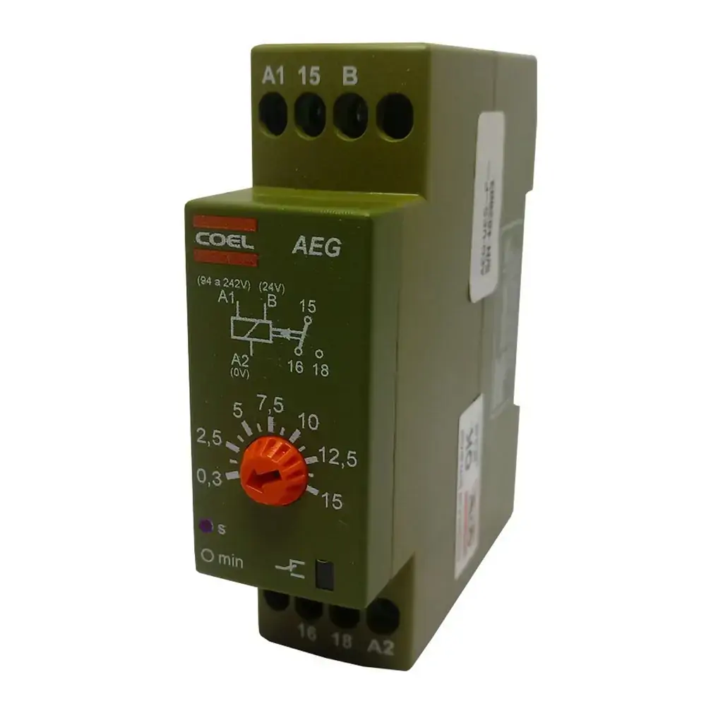 Rele De Tempo Aeg Ues P 94 242vca 15s