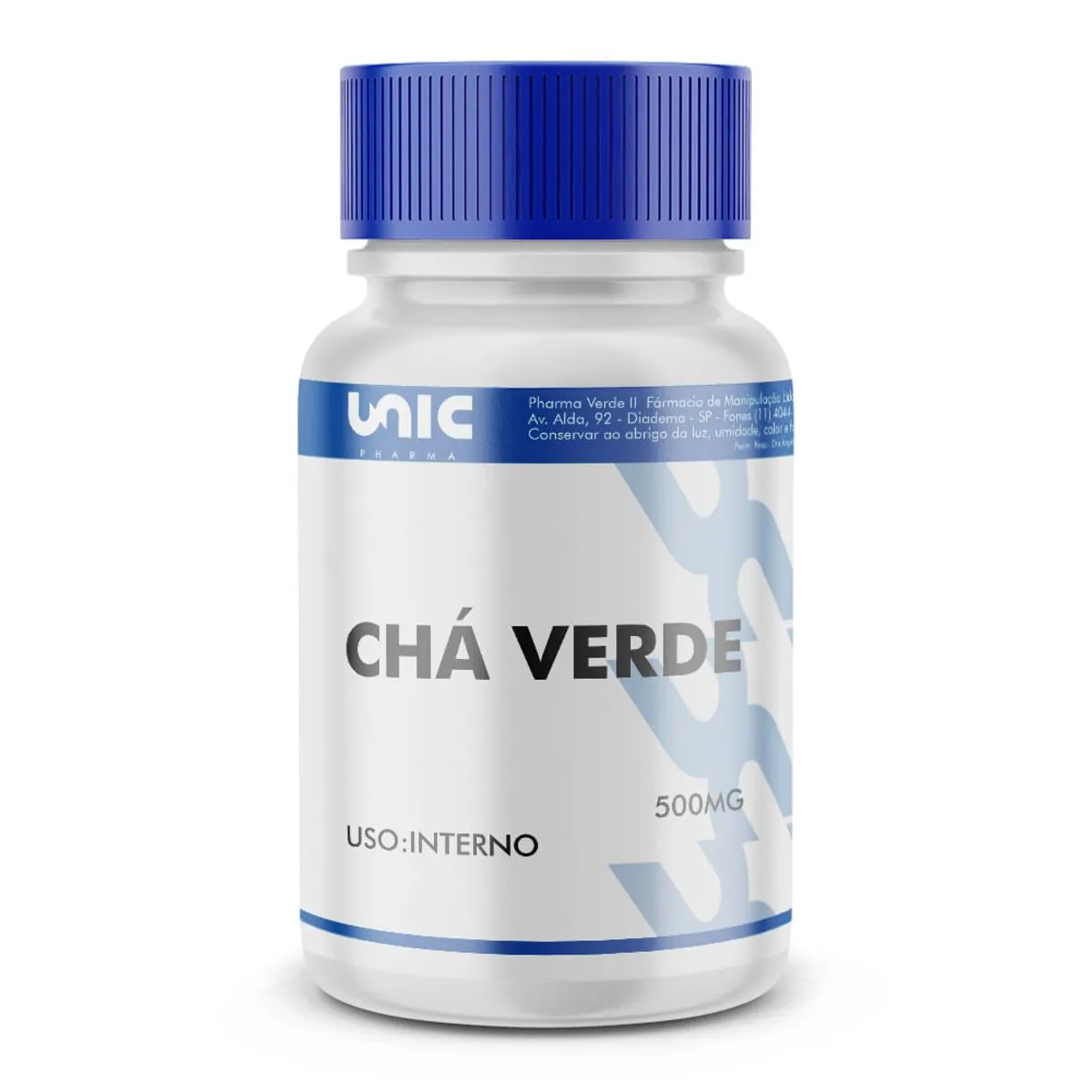 Chá Verde (Green Tea) 500mg 60 Cápsulas
