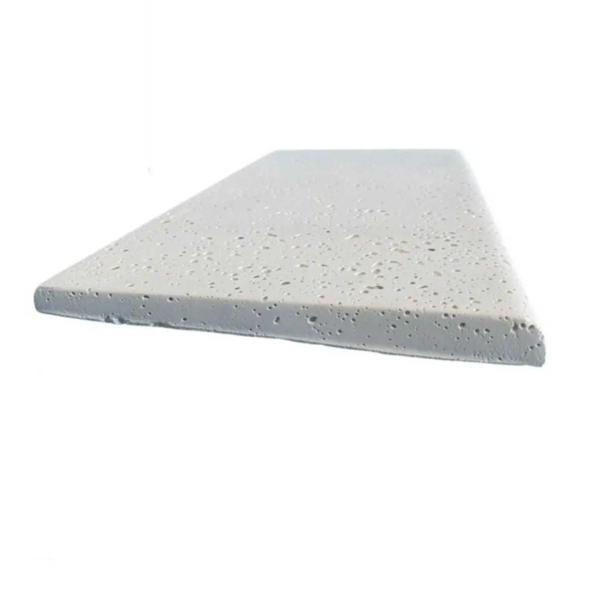 Borda Atérmica Piscina 50x25x2,3x1,5cm Salinas Branca - Areia de Quartzo Ind. Cimentícia