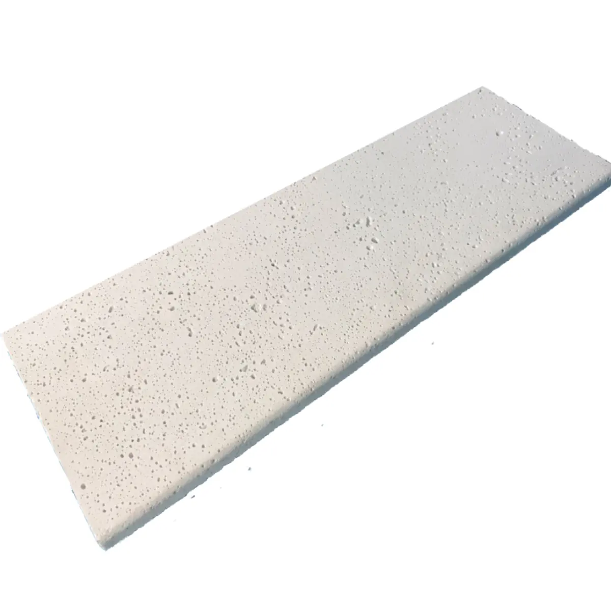 Borda Atérmica Piscina 50x20x1,5cm Malibu Cinza Areia De Quartzo Ind. Cimentícia