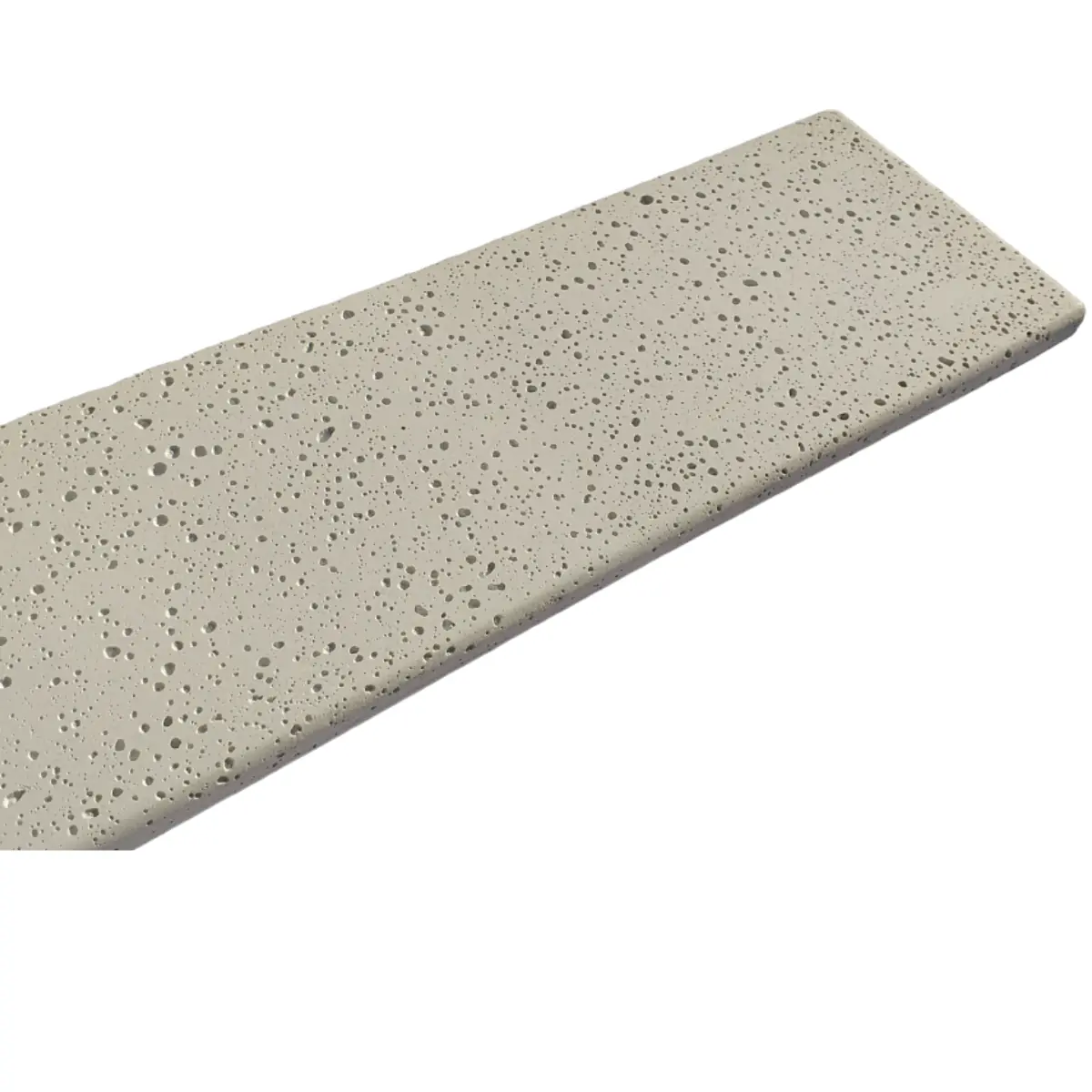 Borda Atérmica Piscina 50x20x1,5cm Malibu Fendi Areia De Quartzo Ind. Cimentícia
