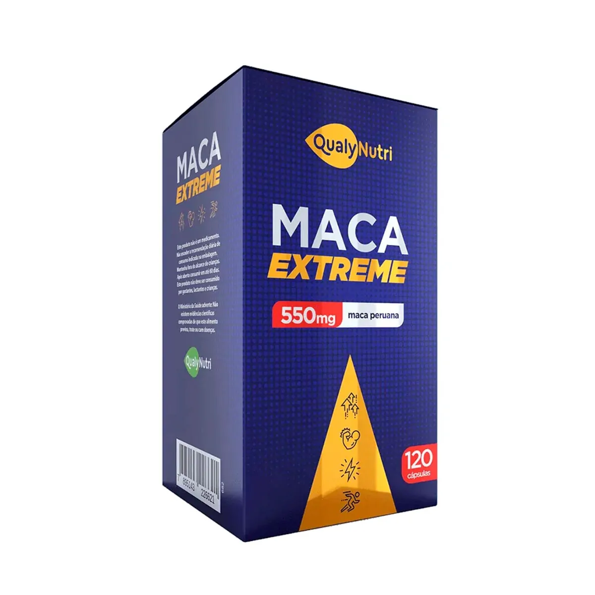 Maca 550mg C/120 Cápsulas - Qualy nutri