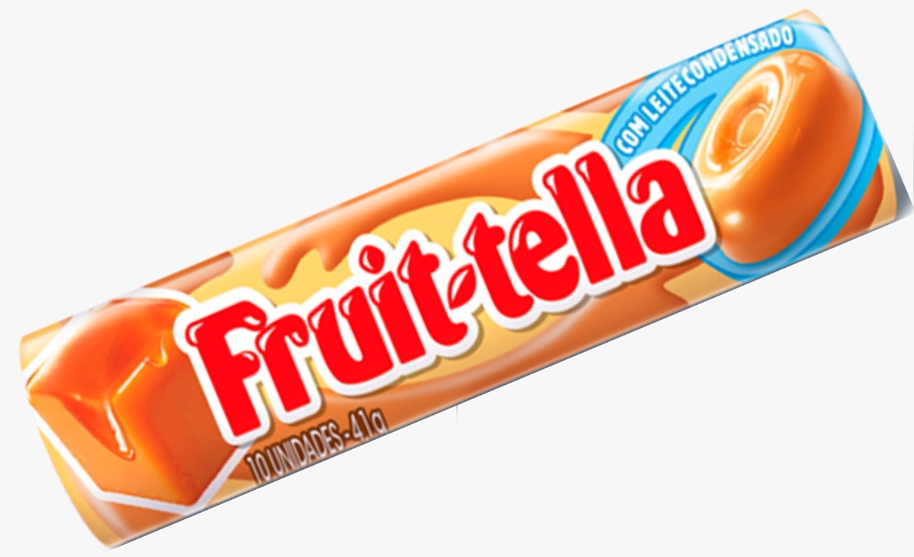 Bala Caramelo Fruit Tella Pacote 41g