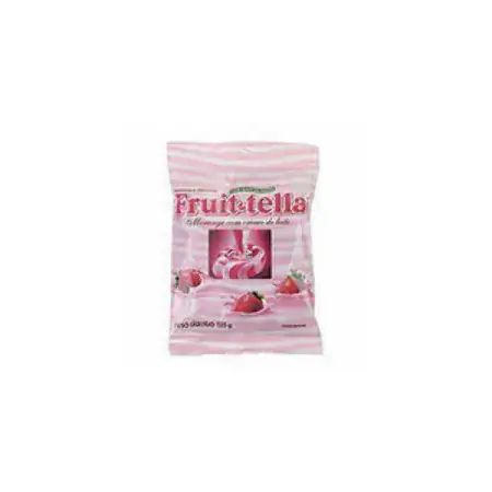 Fruit Tella Caramelo De Morango Com Creme De Leite