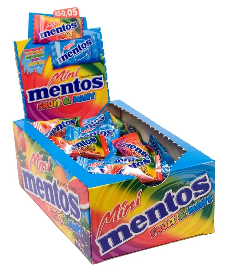 Goma Mentos Mini Bag Sortido