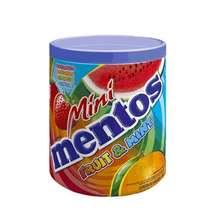 Drops Mentos Mini Sortido 80unidade